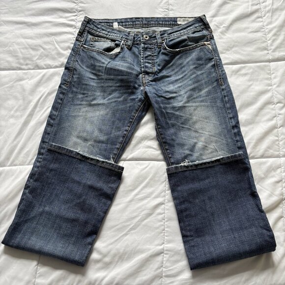 Buffalo David Bitton Jeans Other - Buffalo David Bitton Bootcut King Jeans Mens 31 X 30 Blue Cotton Button-Fly Blue